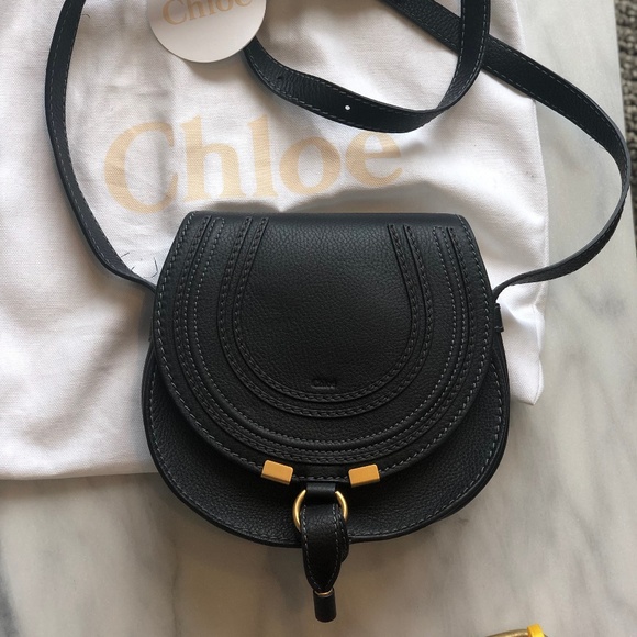 chloe mini marcie black